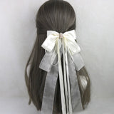 イベント・ハロウィングッズ｜メイド風 特大リボンヘアアクセサリー