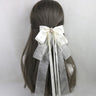 イベント・ハロウィングッズ｜メイド風 特大リボンヘアアクセサリー