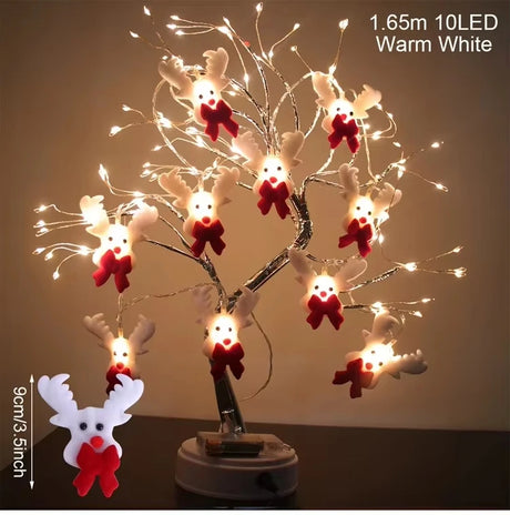 イベント・クリスマス装飾｜LEDスノーマンクリスマスガーランドライト(1.65M～3M)