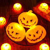 イベント・ハロウィングッズ｜パンプキン電子ランタンナイトライト