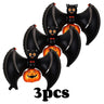 イベント・ハロウィン装飾｜こうもり＆クモ型バルーンセット(1～20個)