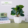 フェイクグリーン 盆栽 鉢植え装飾｜人工観葉植物 ミニテーブルプランター インテリア オフィス ホテル用