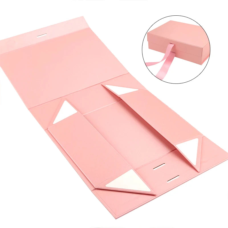 マグネット式ギフトボックスキット ブラック/ピンク