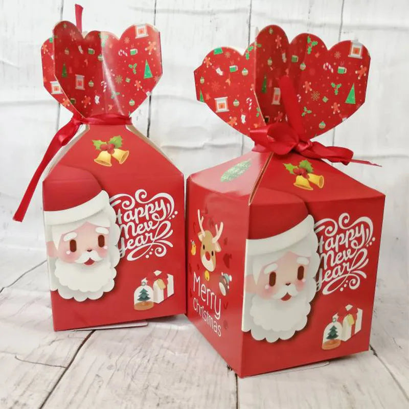 イベント・クリスマス装飾｜手さげ型・ボックス型 ギフト用バックセット(4pcs/5pcs)