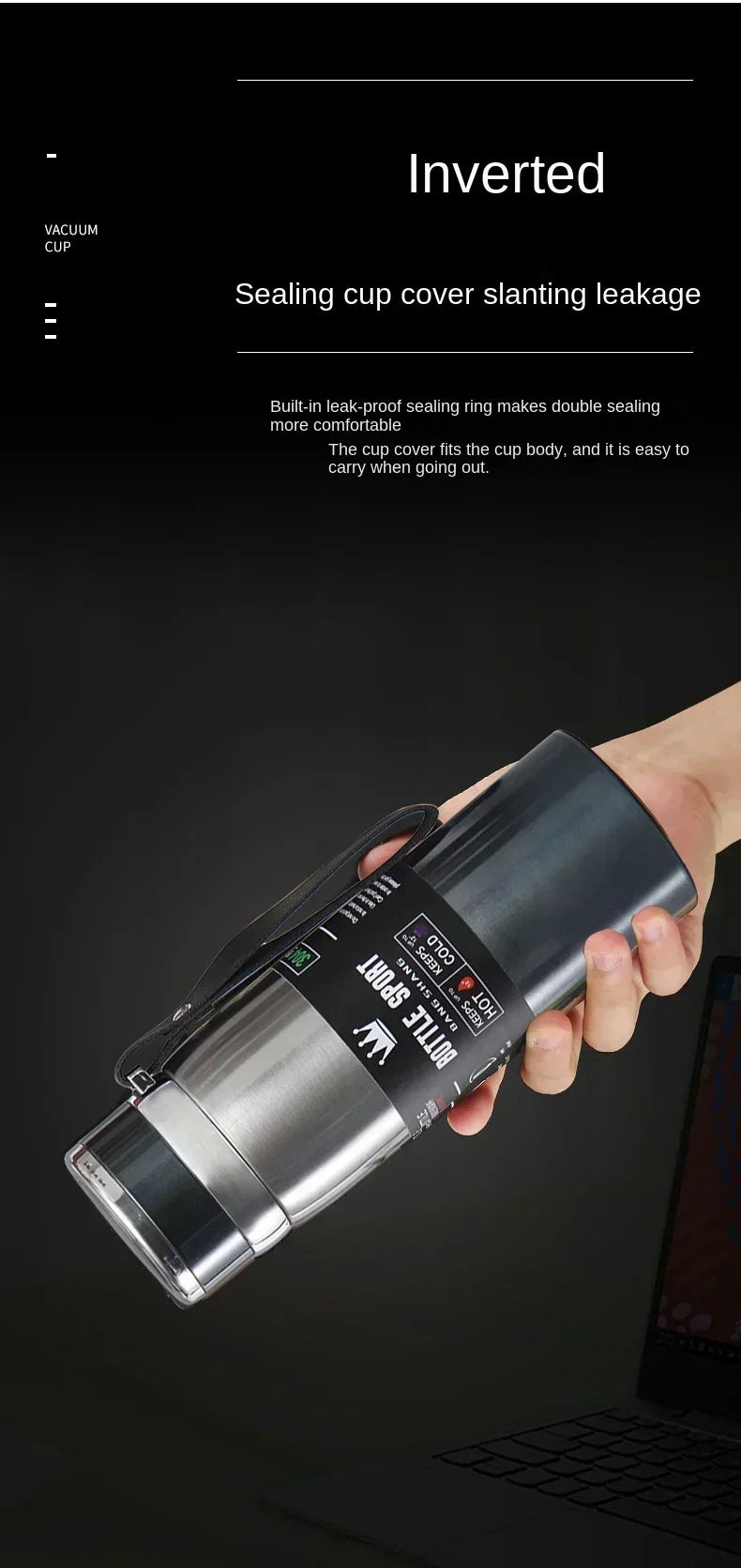|イベント・ノベルティ用品 | ステンレス製保温ウォーターボトル | 1000ml