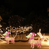イベント・クリスマス装飾｜LEDアクリルプレート型イルミネーション