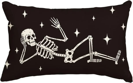 イベント・ハロウィングッズ｜リネンクッションカバー30x50cm