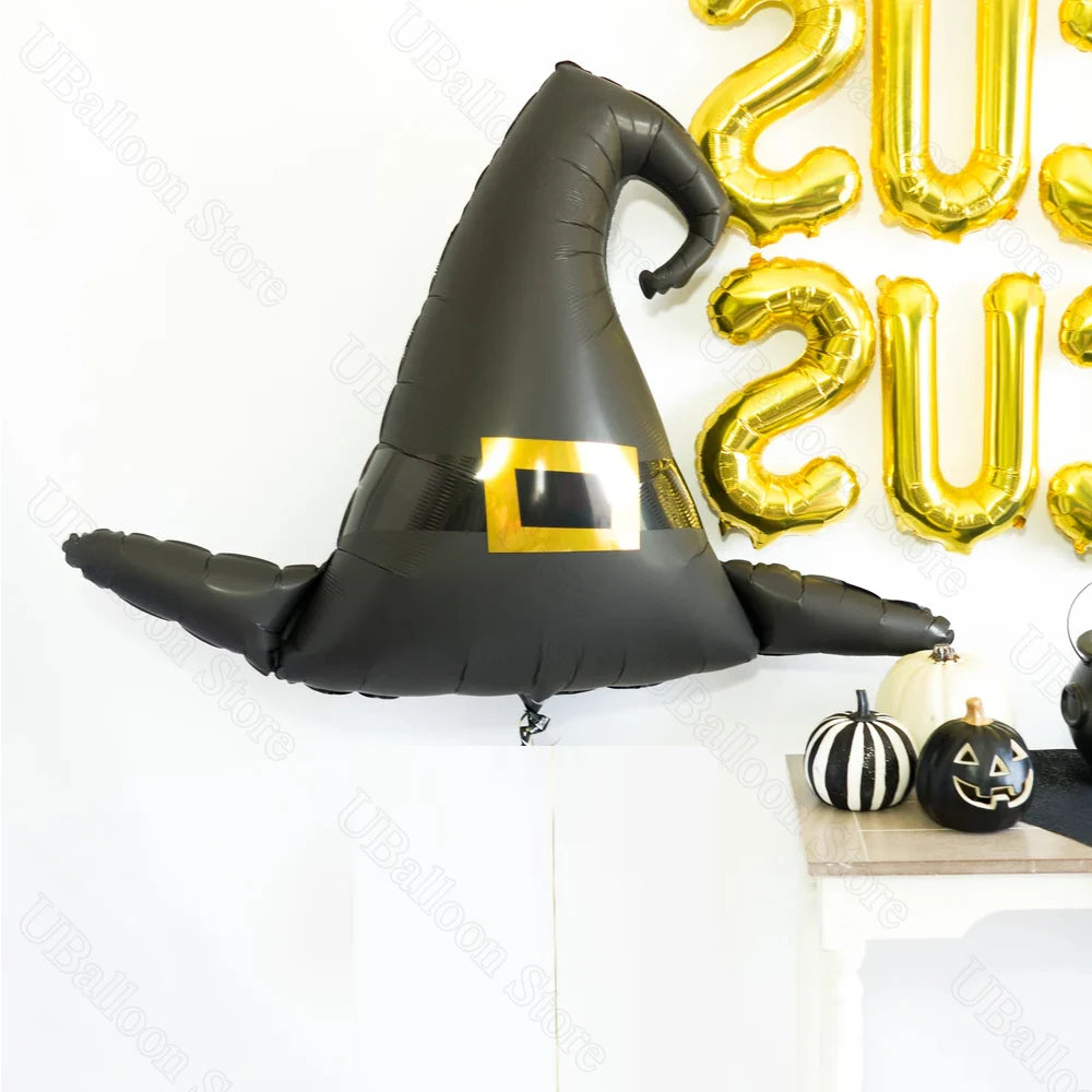 ハロウィン大型魔女の帽子バルーンセット｜誉PRINTING