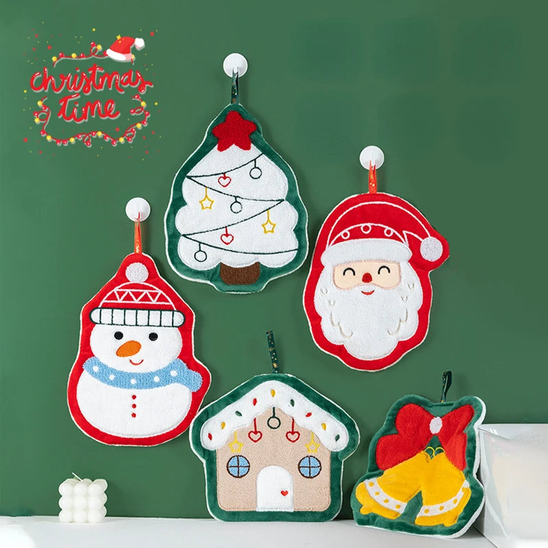 イベント・クリスマスグッズ｜クリスマス柄 急速吸水マルチタオル