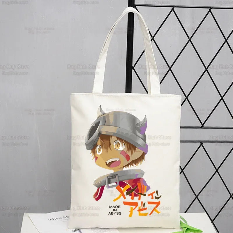 |ノベルティ用品 | メイドインアビス キャンバストートバッグ | 34×38c