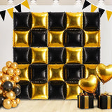 イベント・クリスマス装飾｜25個セット 両面スクエアホイルバルーンキット