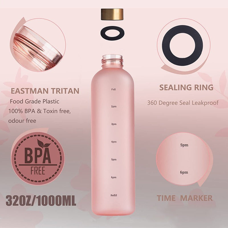|イベント・ノベルティ用品 | 目盛り付き スポーツウォーターボトル | 1000ml