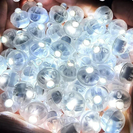 【イベント・ハロウィン装飾】ミニLEDボールランプ(10pcs～100pcs)