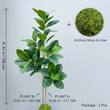 大型人工植物 フィカスツリー 40～145cm｜フェイクフィドルリーフ フィグ グリーンプラント インテリア装飾 オフィス・ウェディング向け