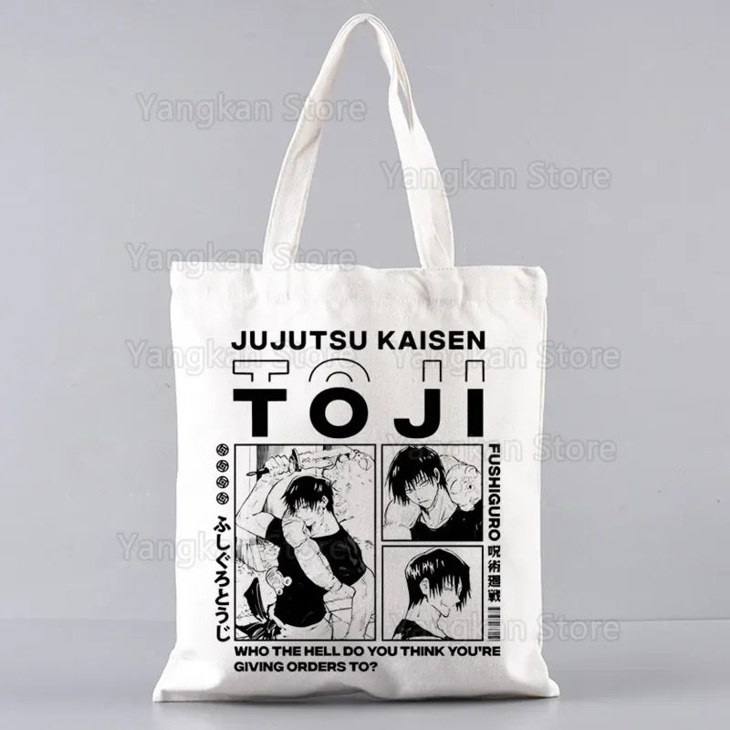 |ノベルティ用品 | 呪術廻戦キャンバストートバッグ |34x40c