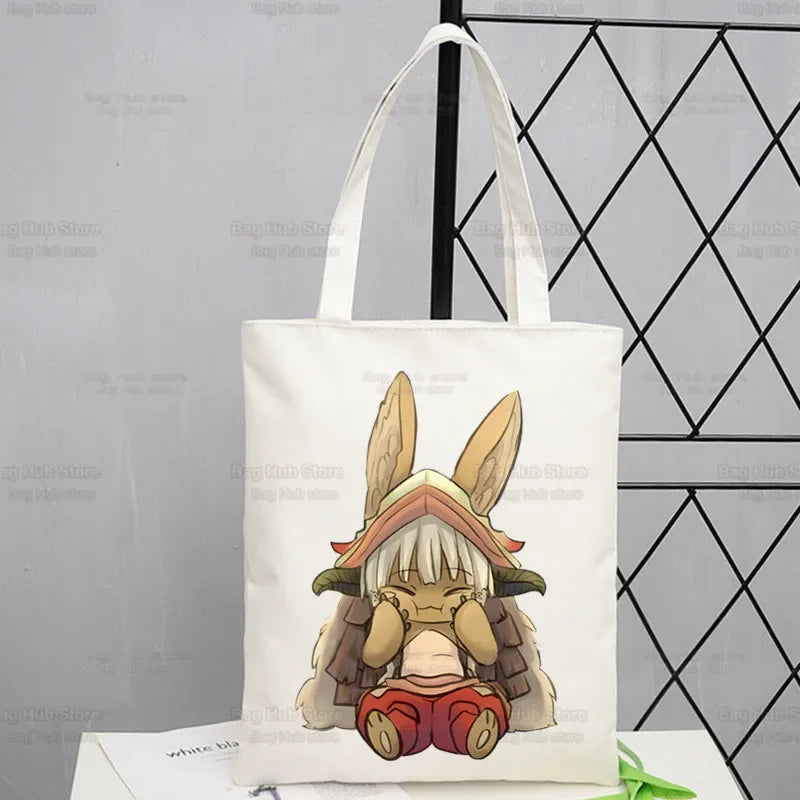 |ノベルティ用品 | メイドインアビス キャンバストートバッグ | 34×38c