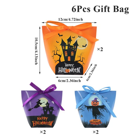 |イベント・ノベルティ用品 |ハロウィン用ギフトボックス | W6×H10.5×D6c