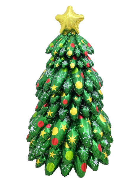 イベント・クリスマス装飾｜組み立て式130cmクリスマスツリーバルーンセット