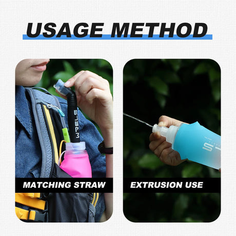 |イベント・ノベルティ用品 |折りたたみ可能！TPUソフトボトル | 250ml/500ml