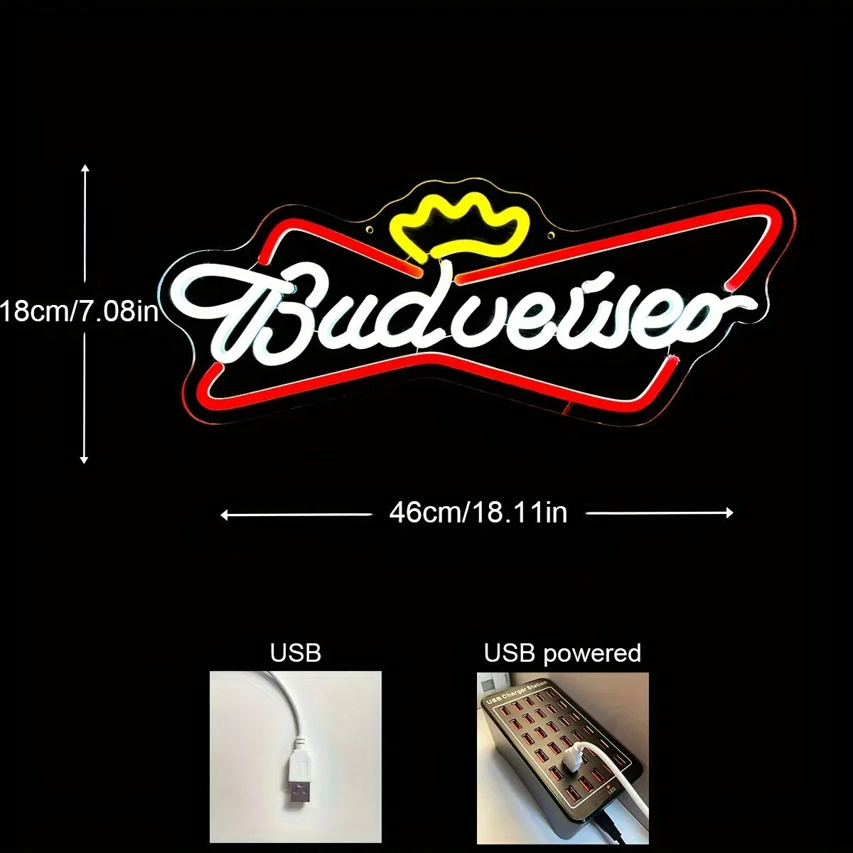77⭐︎さん専用】Budweiser ネオン看板 Budweiser バドワイザー ネオン 77⭐︎さん専用】Budweiser ネオン看板 Budweiser バドワイザー ネオン