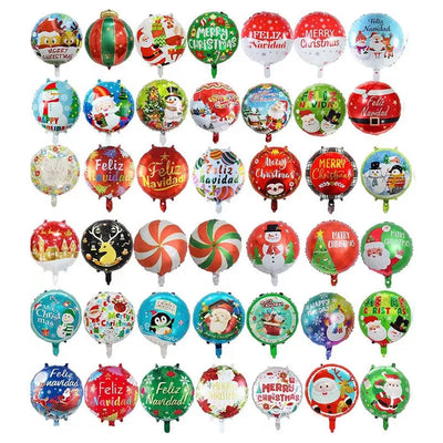 イベント・クリスマス装飾｜ホイルバルーン 50個セット｜誉PRINTING