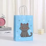 |ノベルティ用品 | 猫プリントギフトバッグセット | W15×H21×D8