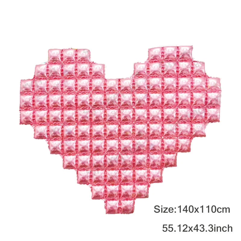 ハート型バルーン バレンタインデー装飾