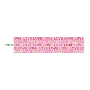 バレンタインデー用カラフルリボン 5ヤード