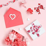 バレンタインデー用ハート柄片面プリントリボン