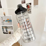 |イベント・ノベルティ用品 | 大容量2Lウォーターボトル ストロー付き| 2000ml