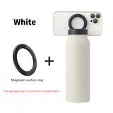 |イベント・ノベルティ用品 | スマホォルダー付き断熱ステンレスボトル | 700ml