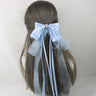 イベント・ハロウィングッズ｜メイド風 特大リボンヘアアクセサリー