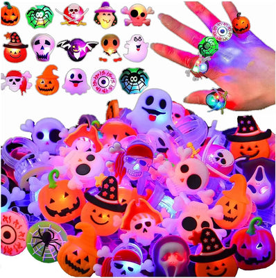 ハロウィンLEDグローリング 光るフィンガーリング｜誉PRINTING