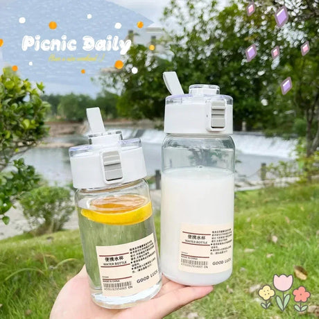 |イベント・ノベルティ用品 | 透明ポータブルウォーターボトル | 350ml〜800ml