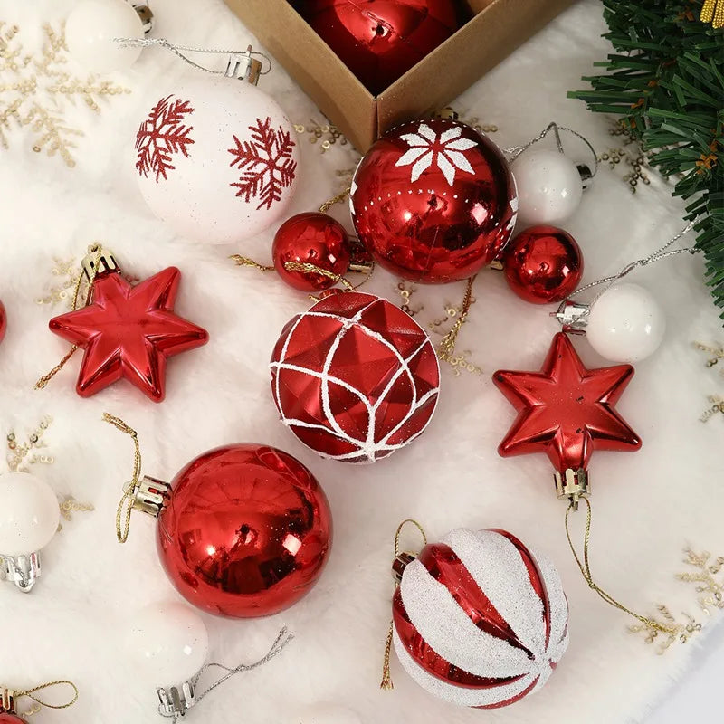 イベント・クリスマス装飾｜ボールオーナメント48個セット