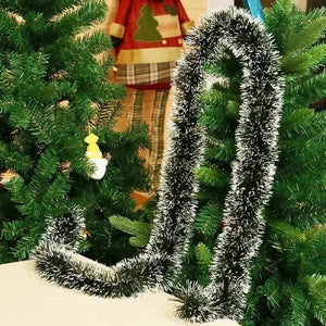 イベント・クリスマス装飾｜ティンセルリボンガーランド2m