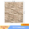 【DIY用】レンガ風ステッカー 70x77cm(5pcs/10pcs）