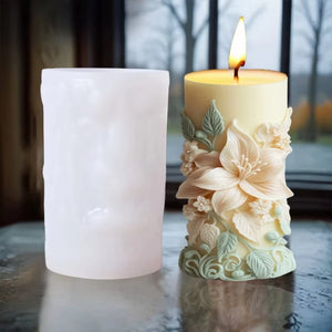 クラフト・DIY用｜ハンドメイドキャンドル用 繊細な花型