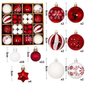 イベント・クリスマス装飾｜ボールオーナメントセット