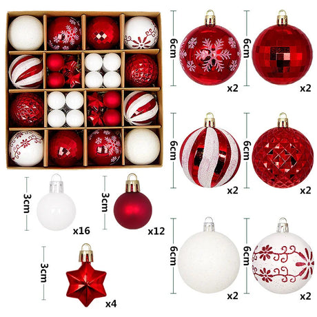 イベント・クリスマス装飾｜ボールオーナメントセット