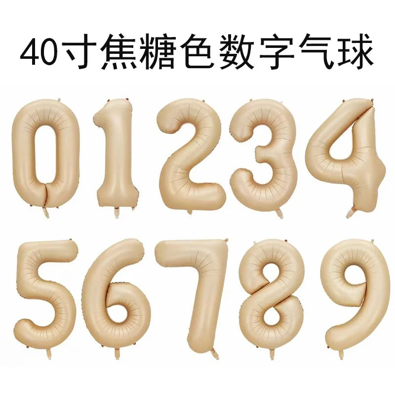 イベント・バルーン装飾 | 数字ホイルバルーン  | 1個