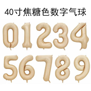 イベント・バルーン装飾 | 数字ホイルバルーン  | 1個