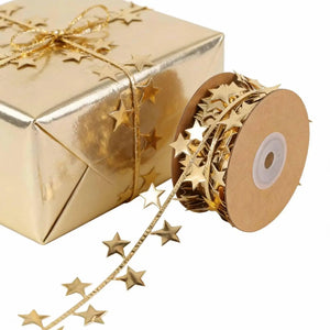 スターリボントリム 10m ゴールド 幅2.5cm