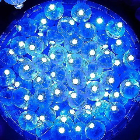【イベント・ハロウィン装飾】ミニLEDボールランプ(10pcs～100pcs)