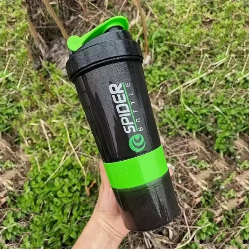 |イベント・ノベルティ用品 |3層シェイカーボトル薬箱付き | 550ml