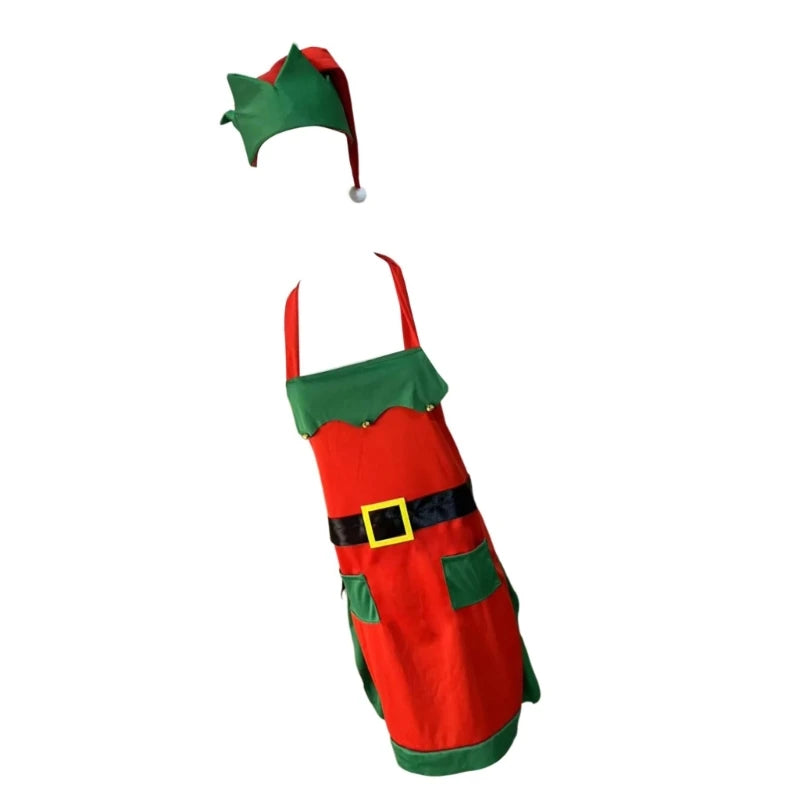 イベント・クリスマスグッズ｜クリスマス妖精エプロン＆帽子セット