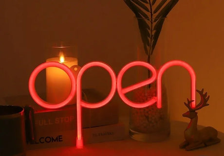 open LEDネオンサイン　選べるカラー