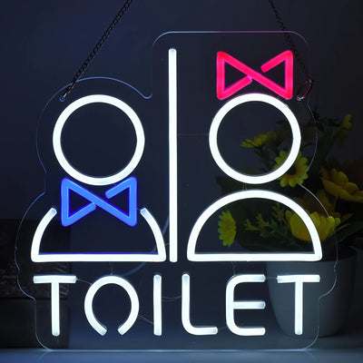 トイレ用LEDネオンサイン（ネオン看板）｜誉PRINTING