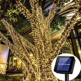 イベント・クリスマス装飾｜防水 ソーラー式 ストリングライト