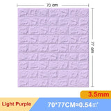 【DIY用】レンガ風ステッカー 70x77cm(5pcs/10pcs）